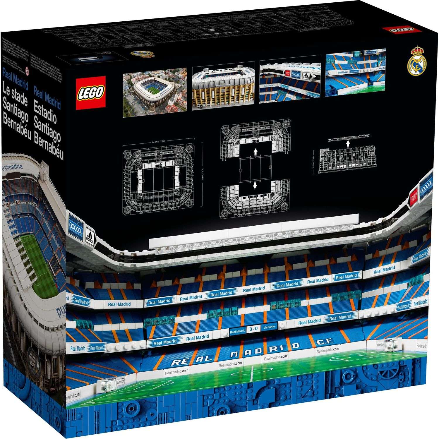Конструктор LEGO Реал Мадрид Стадион Сантьяго Бернабеу 10299 - фото 8