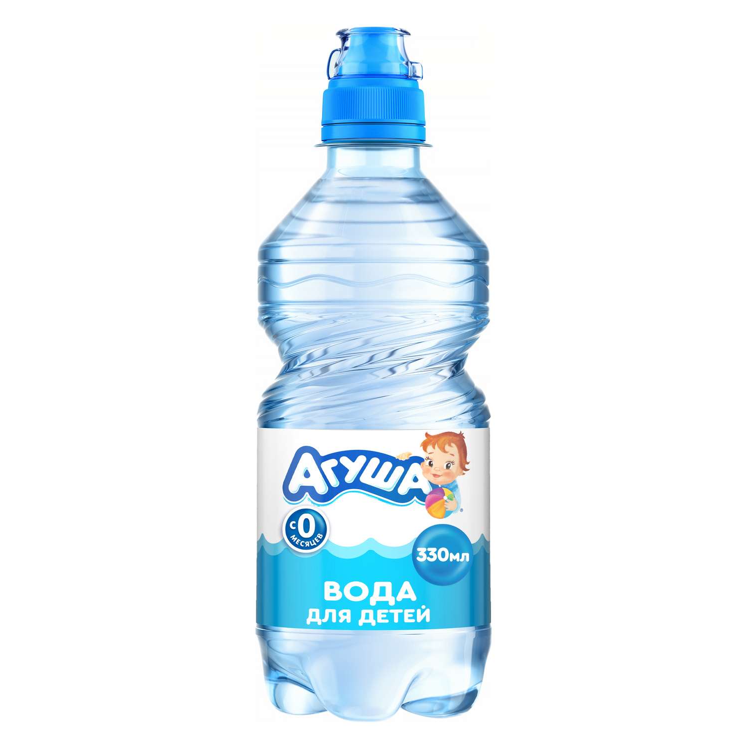 Вода питьевая Агуша 0.33л с 0месяцев - фото 2