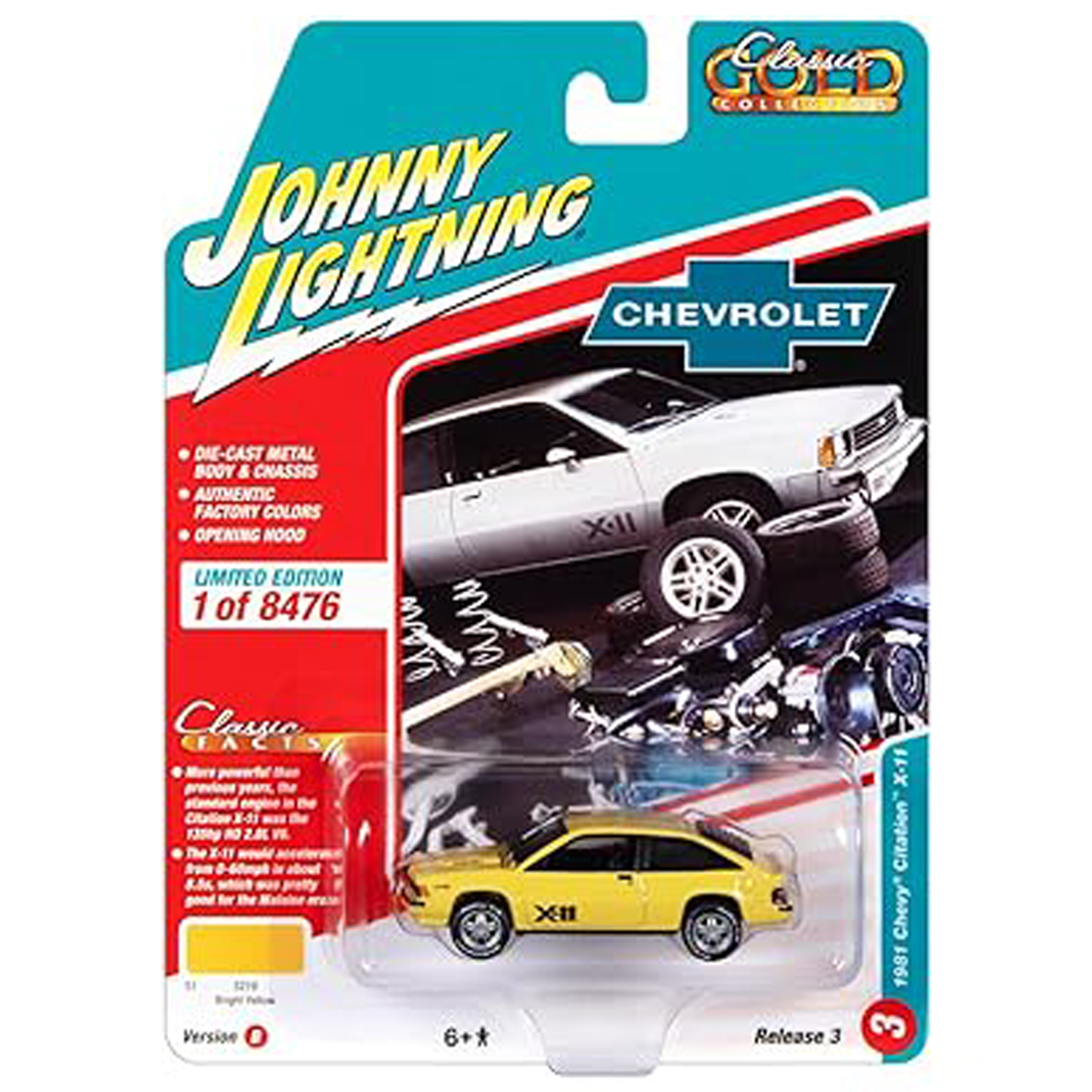 Автомобиль Johnny Lightning 1:64 JLCG030B-R3-N3 - фото 2