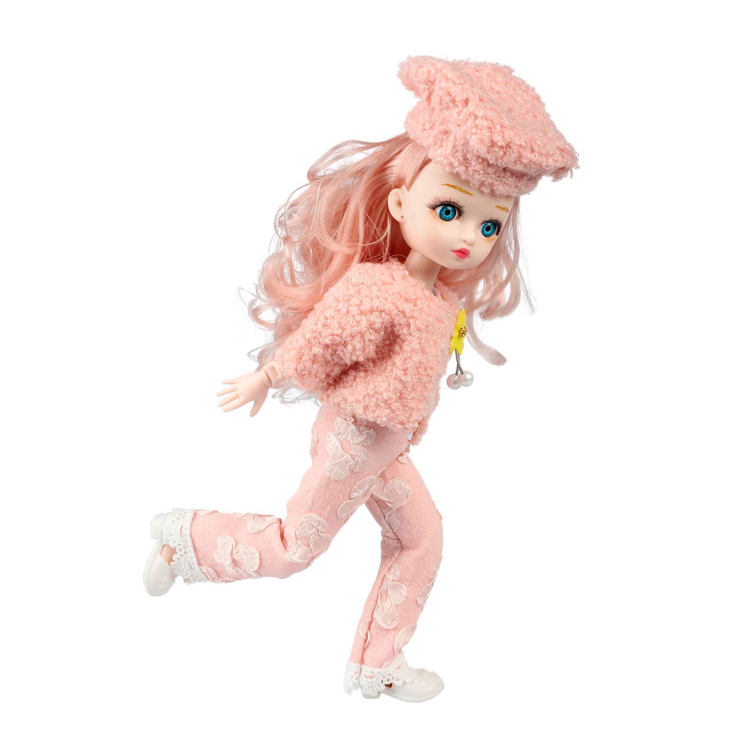 Комплект одежды для куклы Little Mania персиковый CDLM001-PER - фото 4