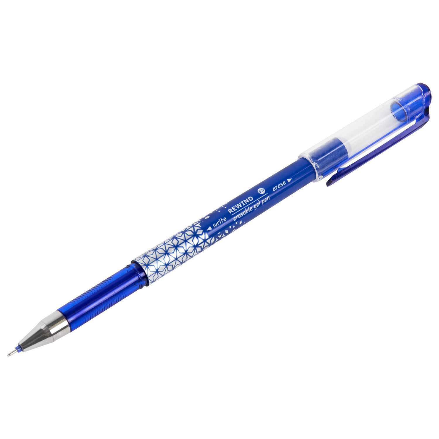 Ручка гелевая Brauberg пиши стирай синяя набор со стержнями 5 штук стираемые - фото 6