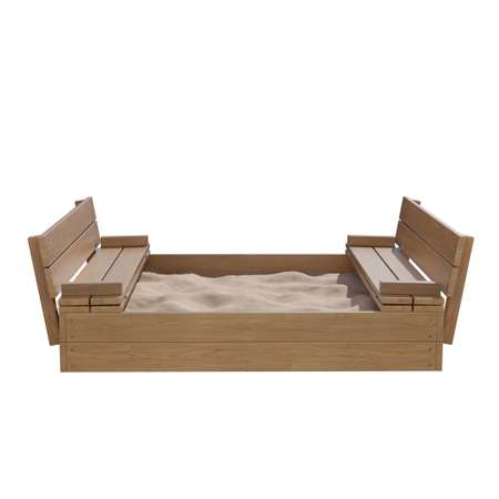 Песочница деревянная Baby-bord 120х118 см
