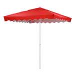 Зонт пляжный BABY STYLE большой от солнца с клапаном туристический 2х2 м плащевка красный