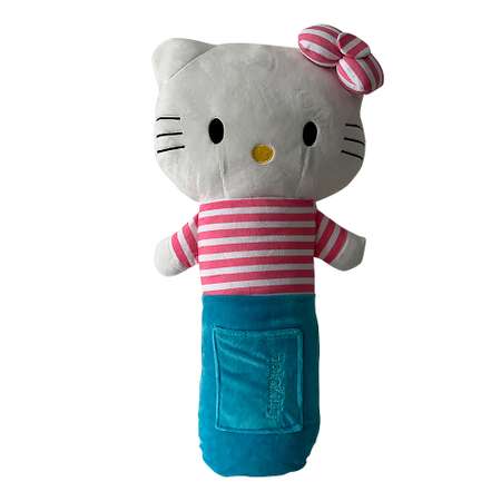 Подушка для путешествий Territory игрушка на ремень безопасности Hello Kitty синий