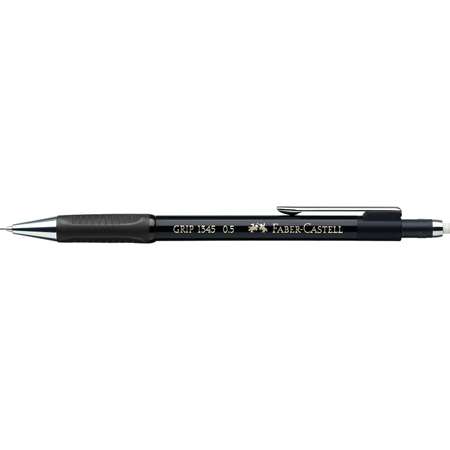 Карандаш механический FABER CASTELL Grip 1345 B 05мм грип автоподача грифеля черный