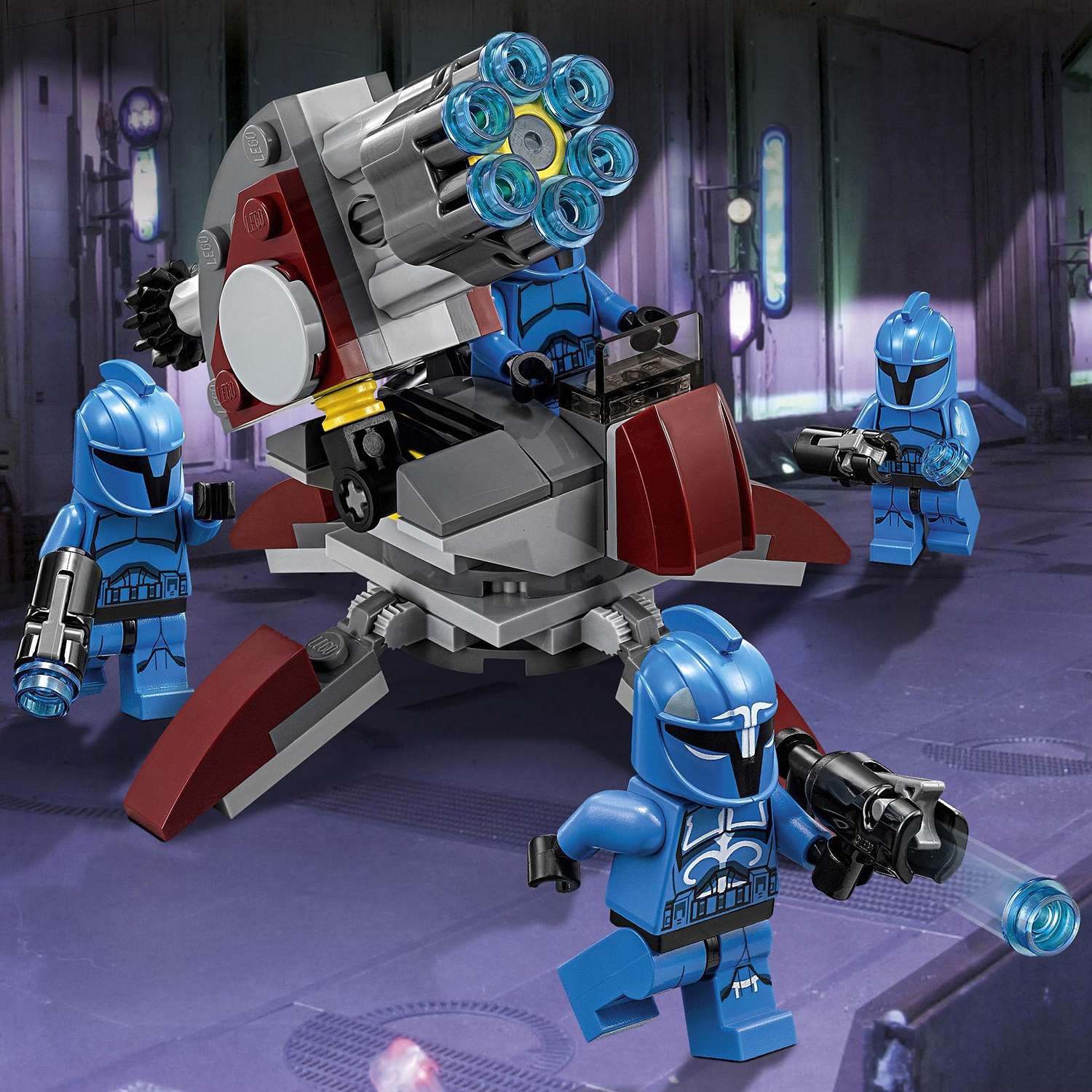 Конструктор LEGO Star Wars TM Элитное подразделение Коммандос Сената (Senate Commando Troopers™) (75088) - фото 5