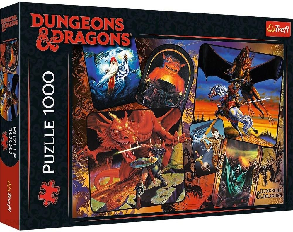 Пазл 1000 деталей TREFL Истоки Dungeons Dragons