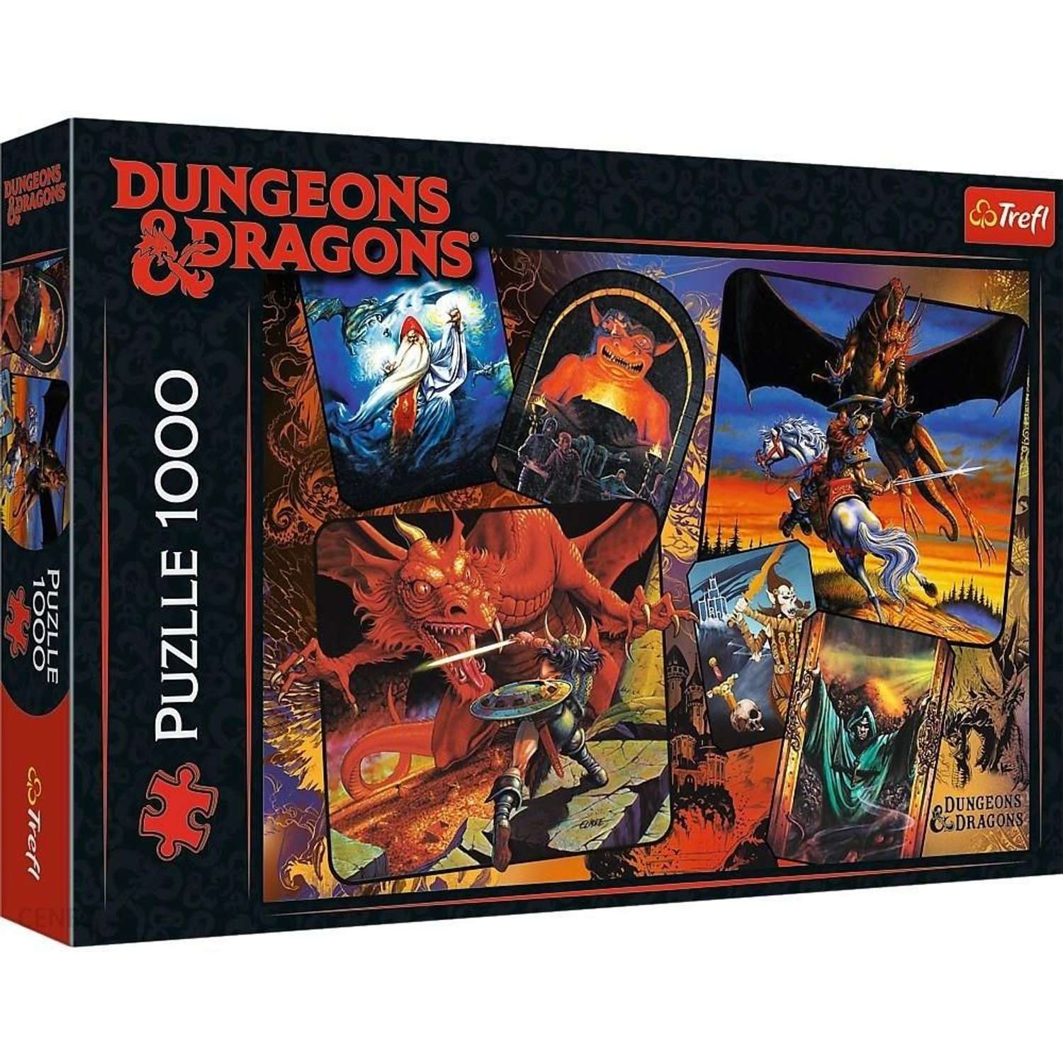 Пазл 1000 деталей TREFL Истоки Dungeons Dragons - фото 1
