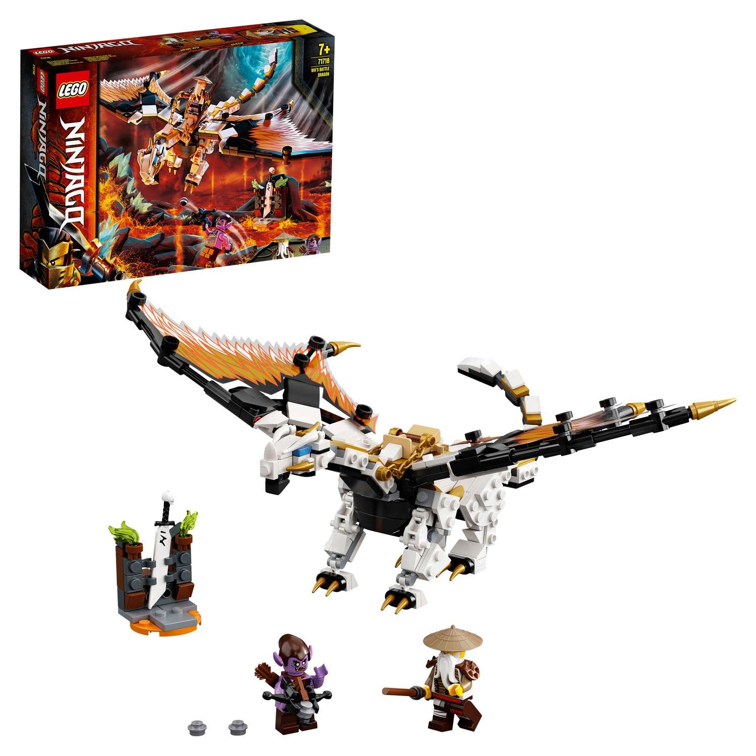 Конструктор LEGO Ninjago Боевой дракон Мастера Ву 71718 - фото 1