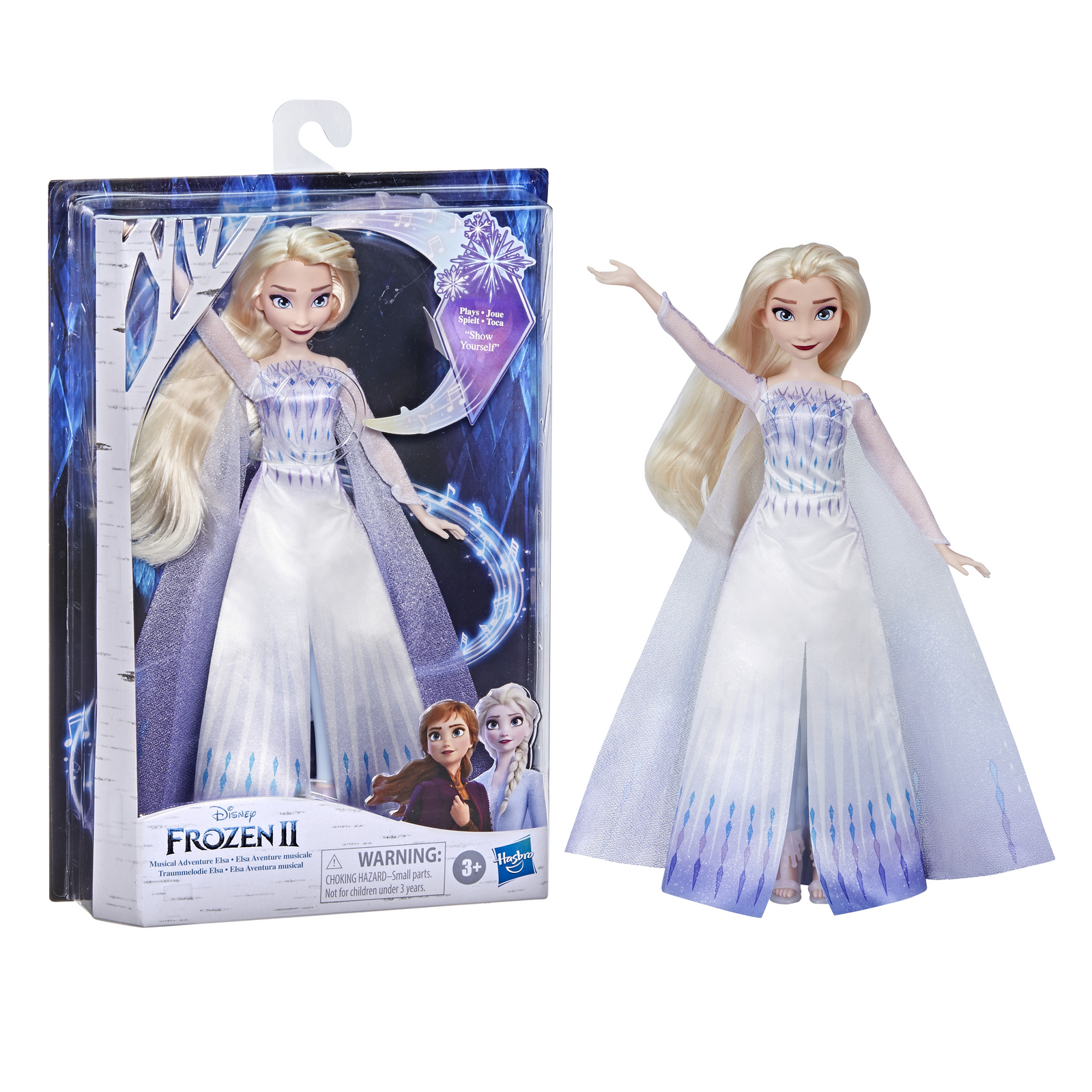 Кукла Disney Frozen Холодное сердце 2 Поющая Эльза E88805X2 E88805X2 - фото 4