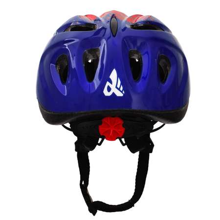 Шлем детский RGX Tricolor синий с регулировкой размера (50-57)