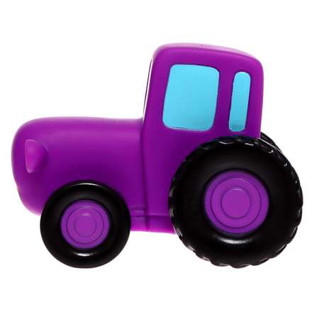 Игрушка для ванной Zabiaka «Синий трактор» цвет розовый 10 см