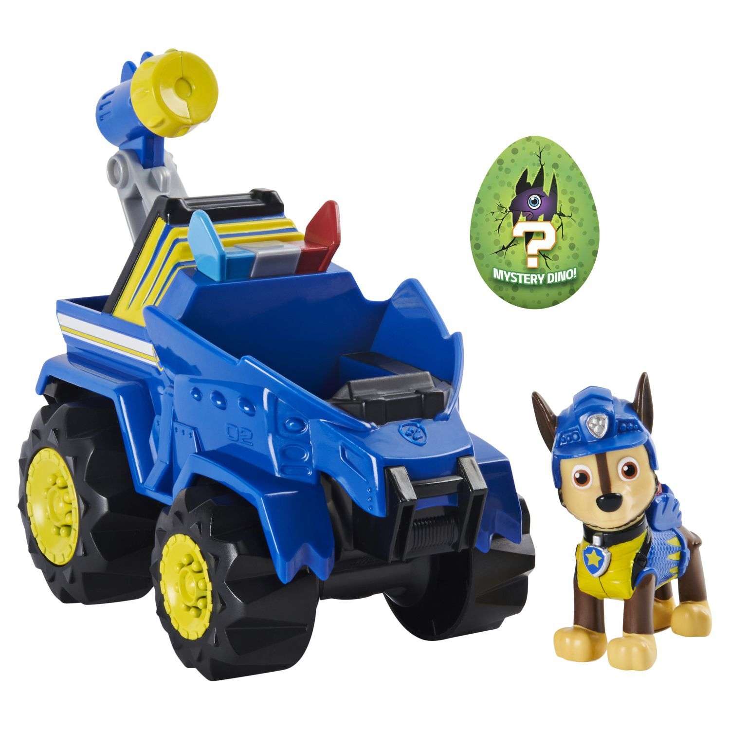 Машинка Paw Patrol Дино с Гончиком в непрозрачной упаковке (Сюрприз) 6059512 6059512 - фото 1