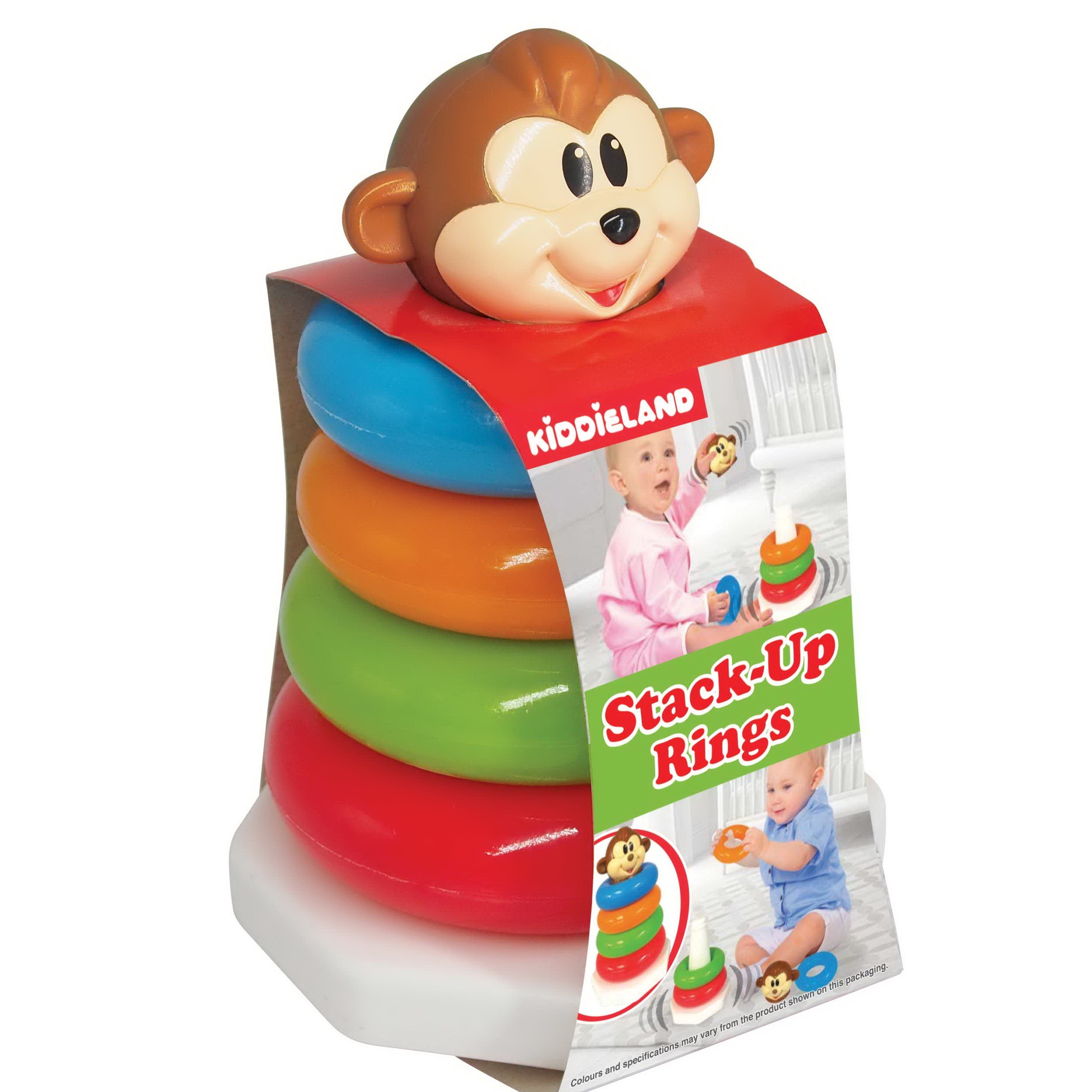 Пирамида Kiddieland Обезьяна Неваляшка Kid 057620 - фото 2