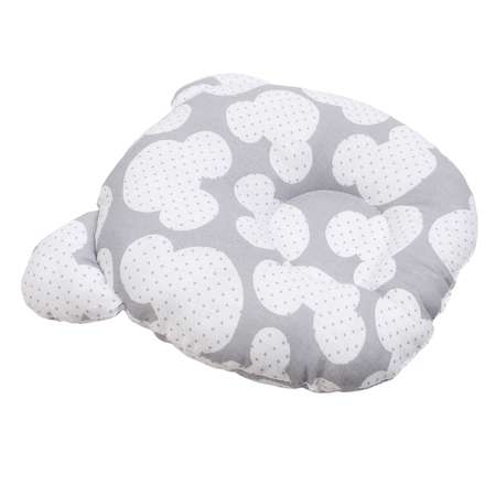 Подушка Amarobaby First Pillow Ушки Серый