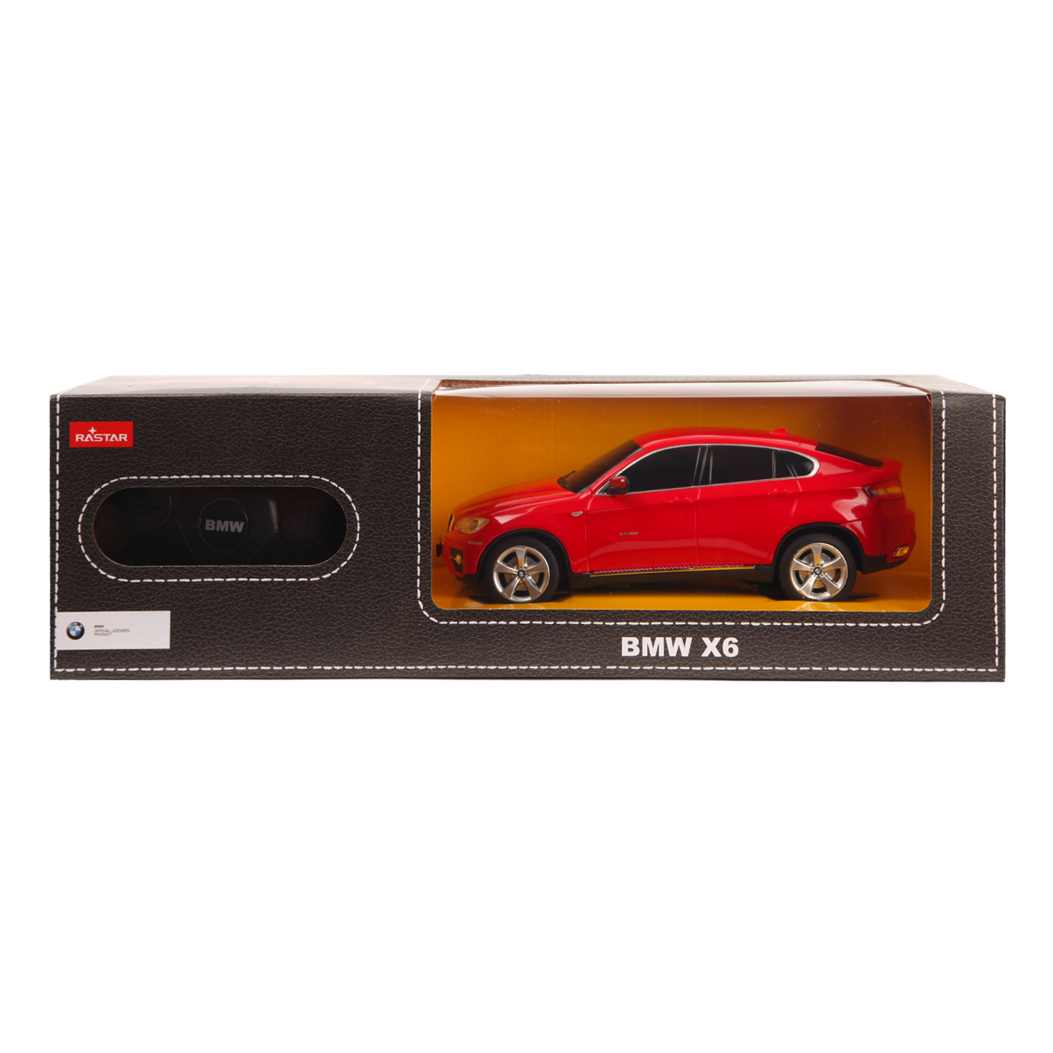 Машина Rastar РУ 1:24 BMW X6 Красная 31700 - фото 2
