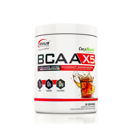 Комплекс аминокислот Genius Nutrition BCAA-X5 360 г кола