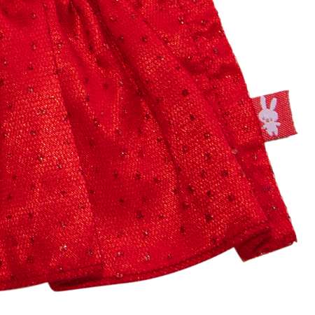 Одежда для кукол BUDI BASA Красное платье и игрушка-олень для Зайки Ми 15 см OSidX-427