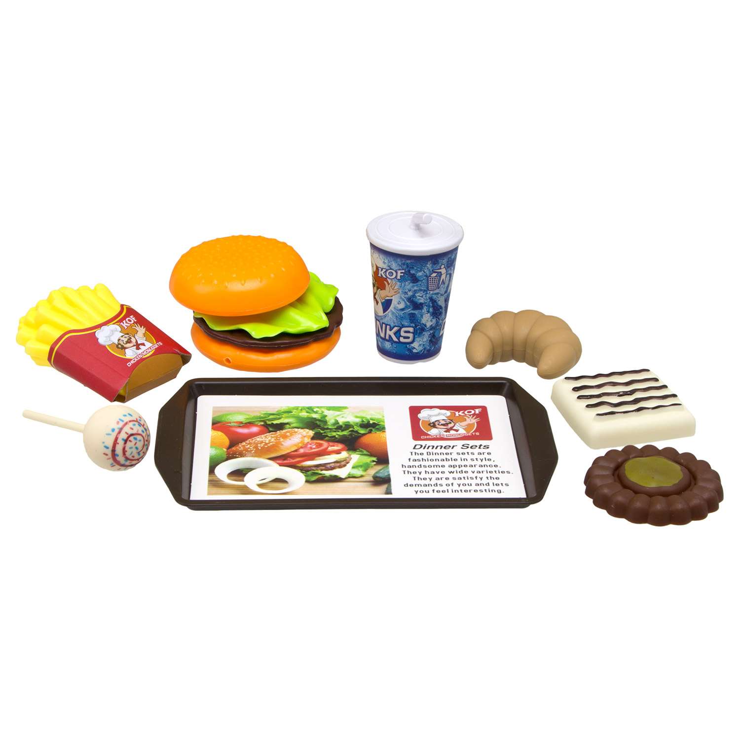 Игровой набор S+S Гамбургер с продуктами - фото 1