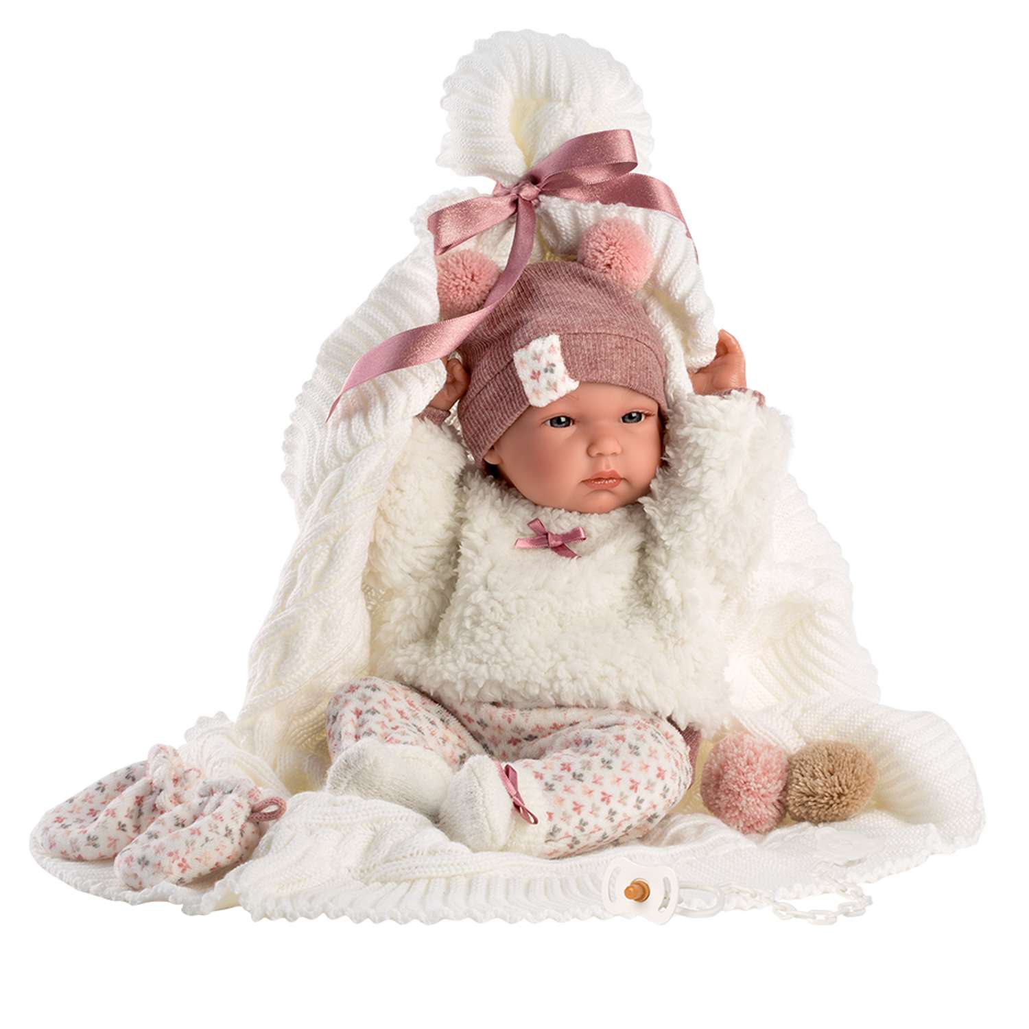 Кукла LLORENS Бимба с одеяльцем 35 см L 63576 - фото 2