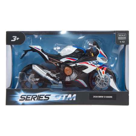 Мотоцикл Mobicaro BMW S1000RR 1:12 белый