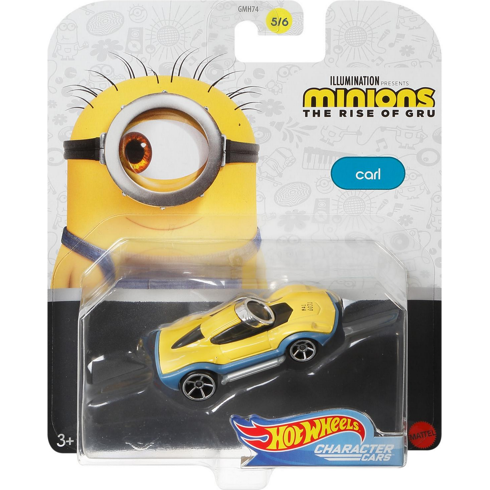 Автомобиль Hot Wheels Character Car 1:64 GMH74 - фото 2