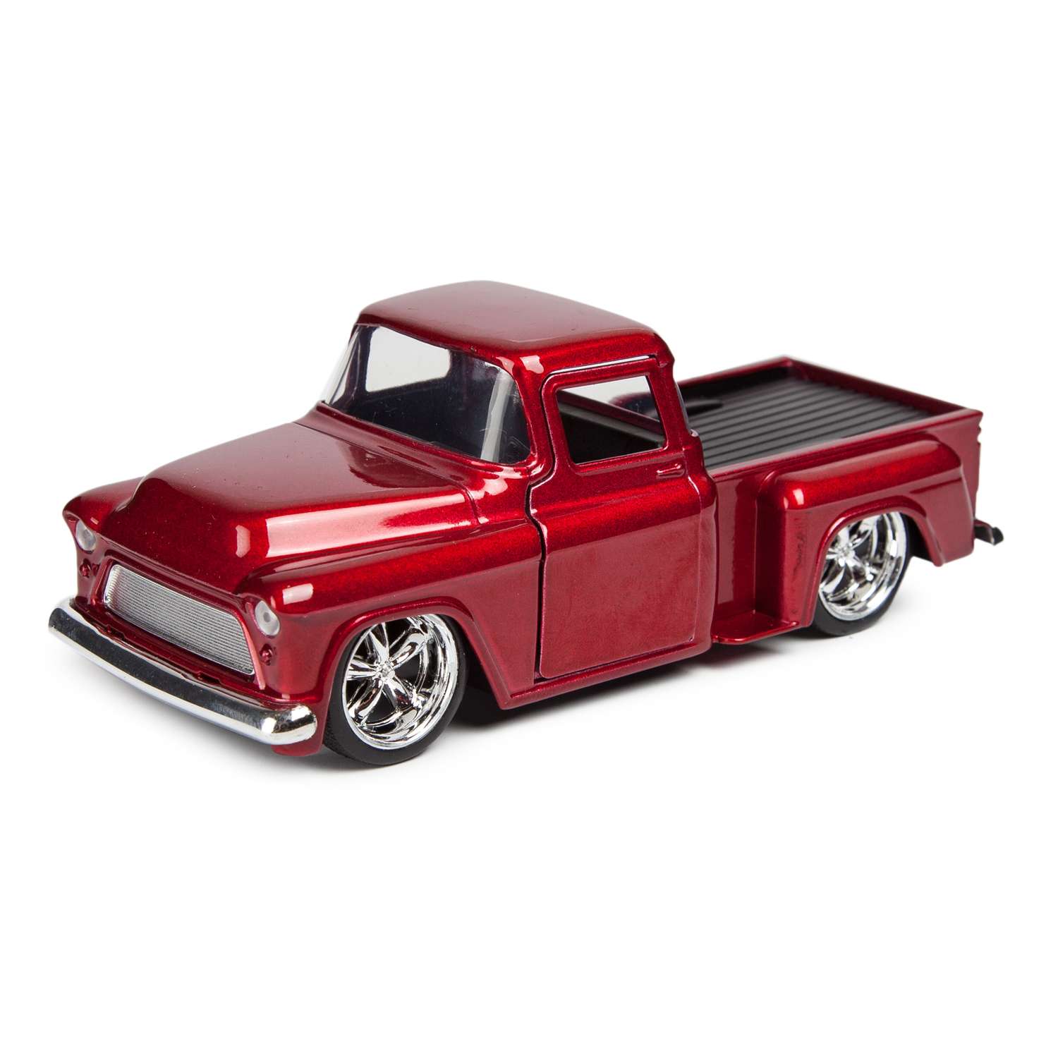 Машинка Jada 1:32 1955 Chevy Stepside Pick Up-Free Rolling 97010 97010 - фото 1