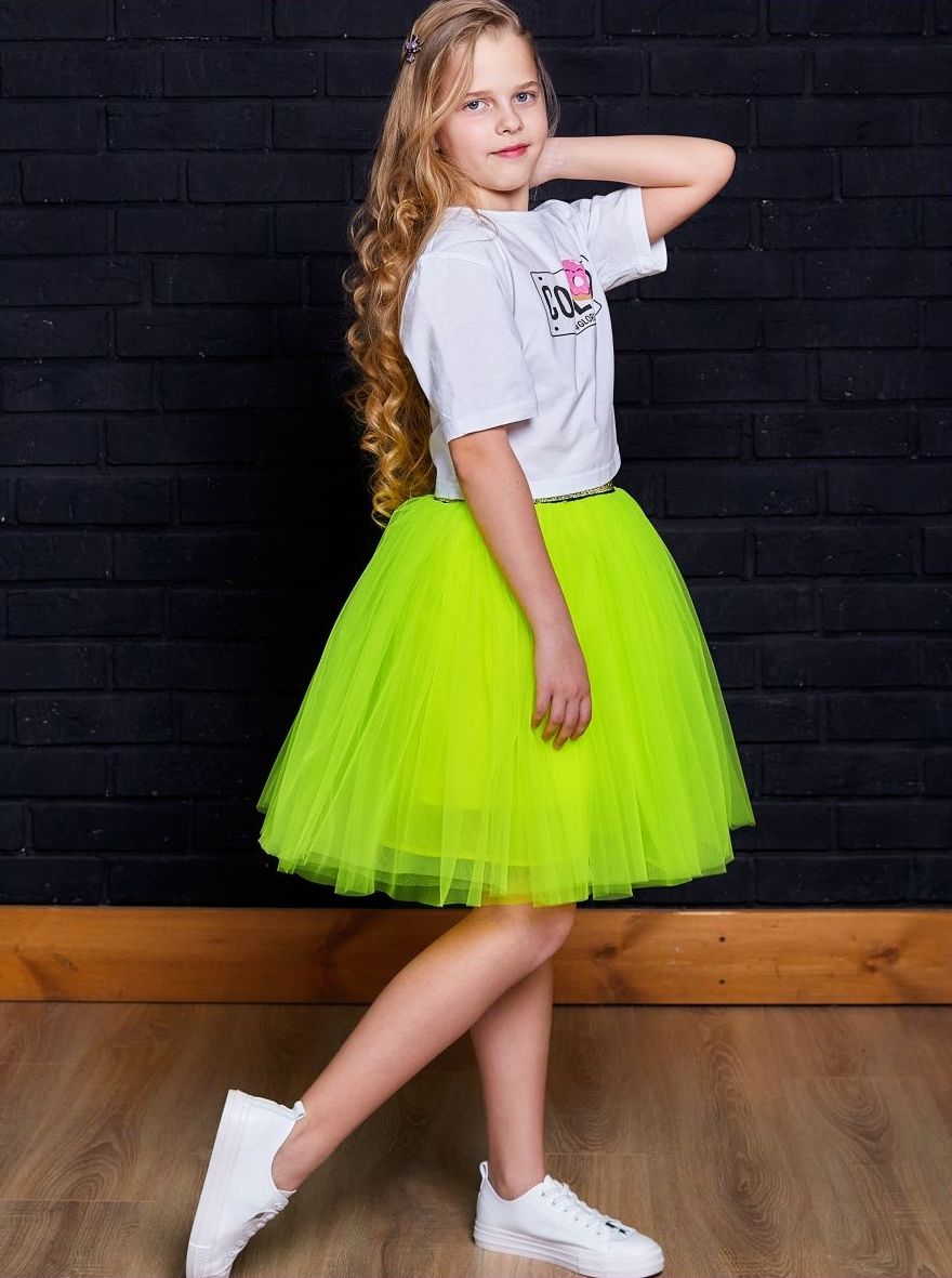 Юбка DALLINA Kids UDN22YELLOW NEON - фото 2