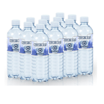 Вода питьевая Сенежская 0.5 л газированная+кислород 12 шт в упаковке