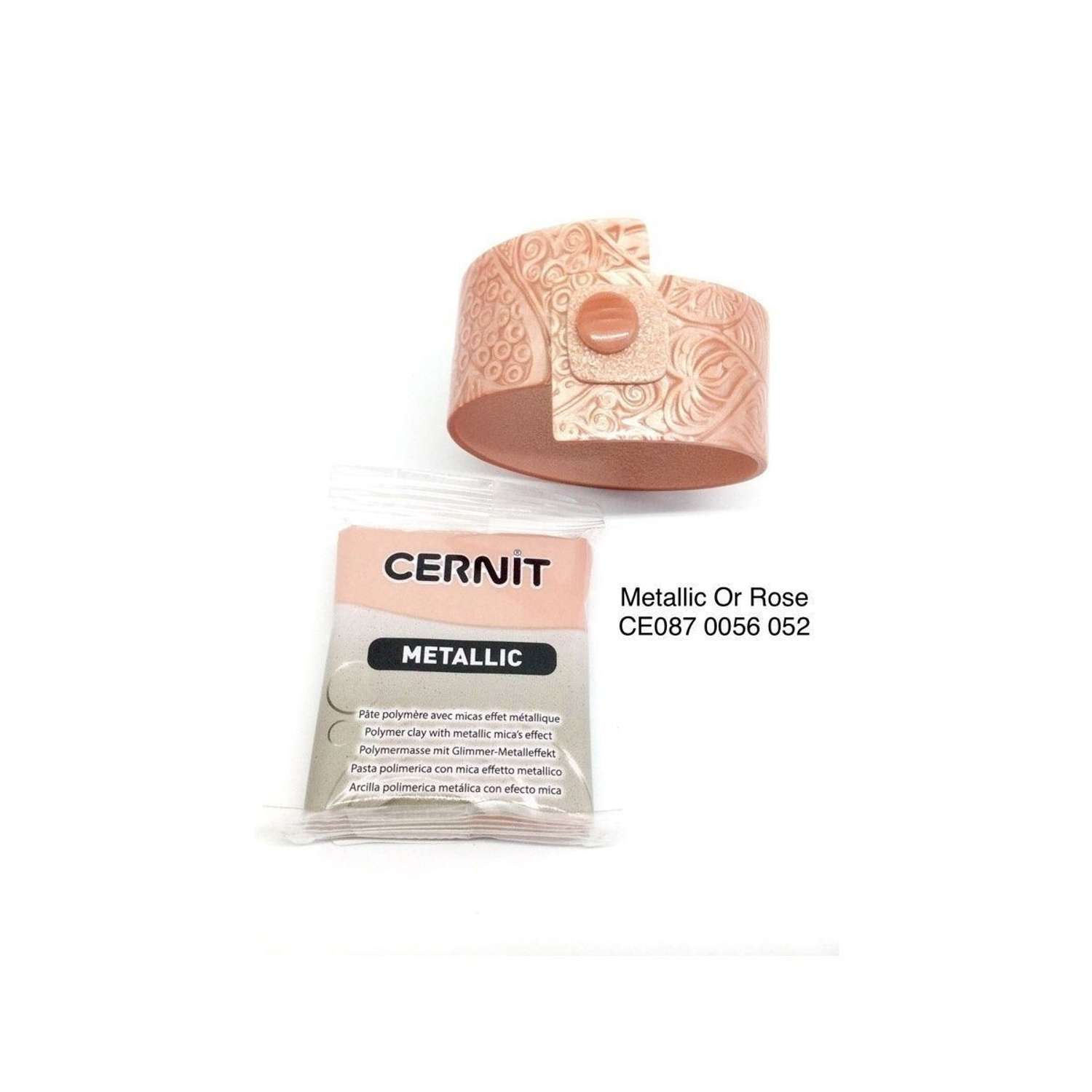 Полимерная глина Cernit пластика запекаемая Цернит metallic 56 гр CE0870059 - фото 10