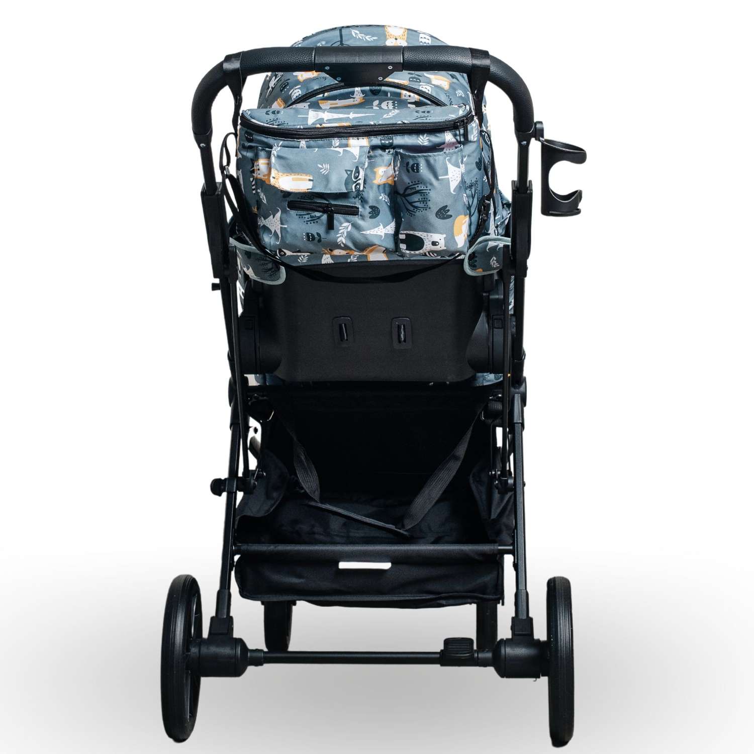Прогулочная коляска Keka Lafesta с реверсивным блоком для новорожденных с сумкой цвет мульт - фото 2