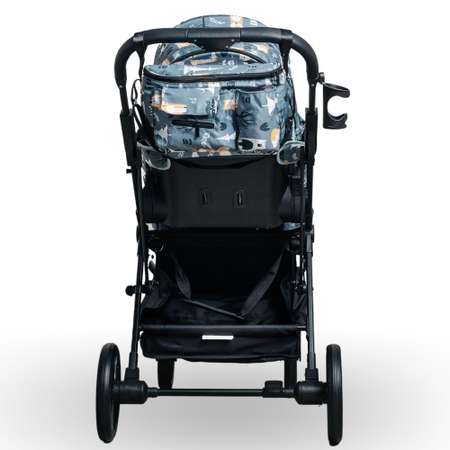 Прогулочная коляска Keka Lafesta с реверсивным блоком для новорожденных с сумкой цвет мульт