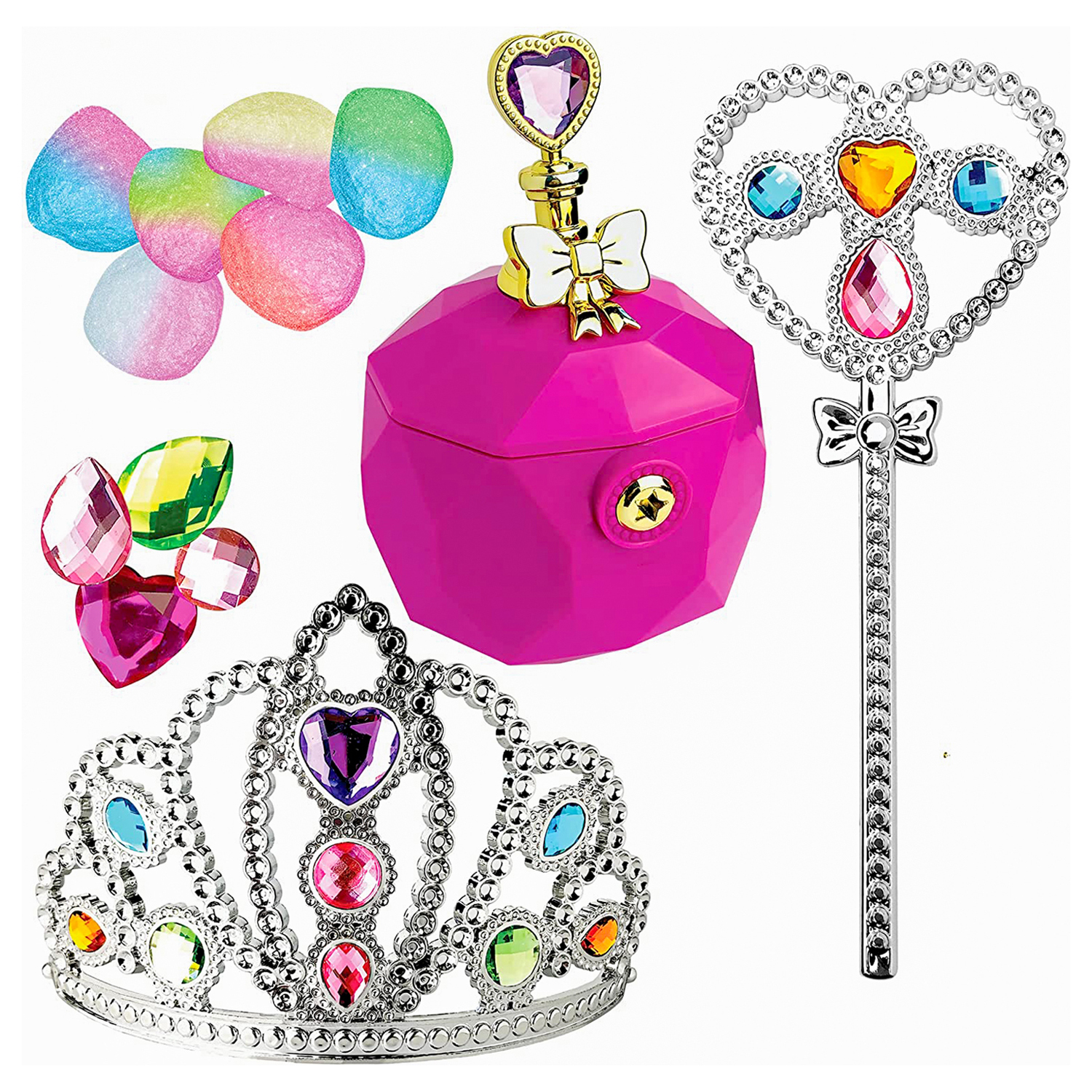 Набор для создания кристаллов Jewel Secrets Принцессы HUN9747 - фото 1