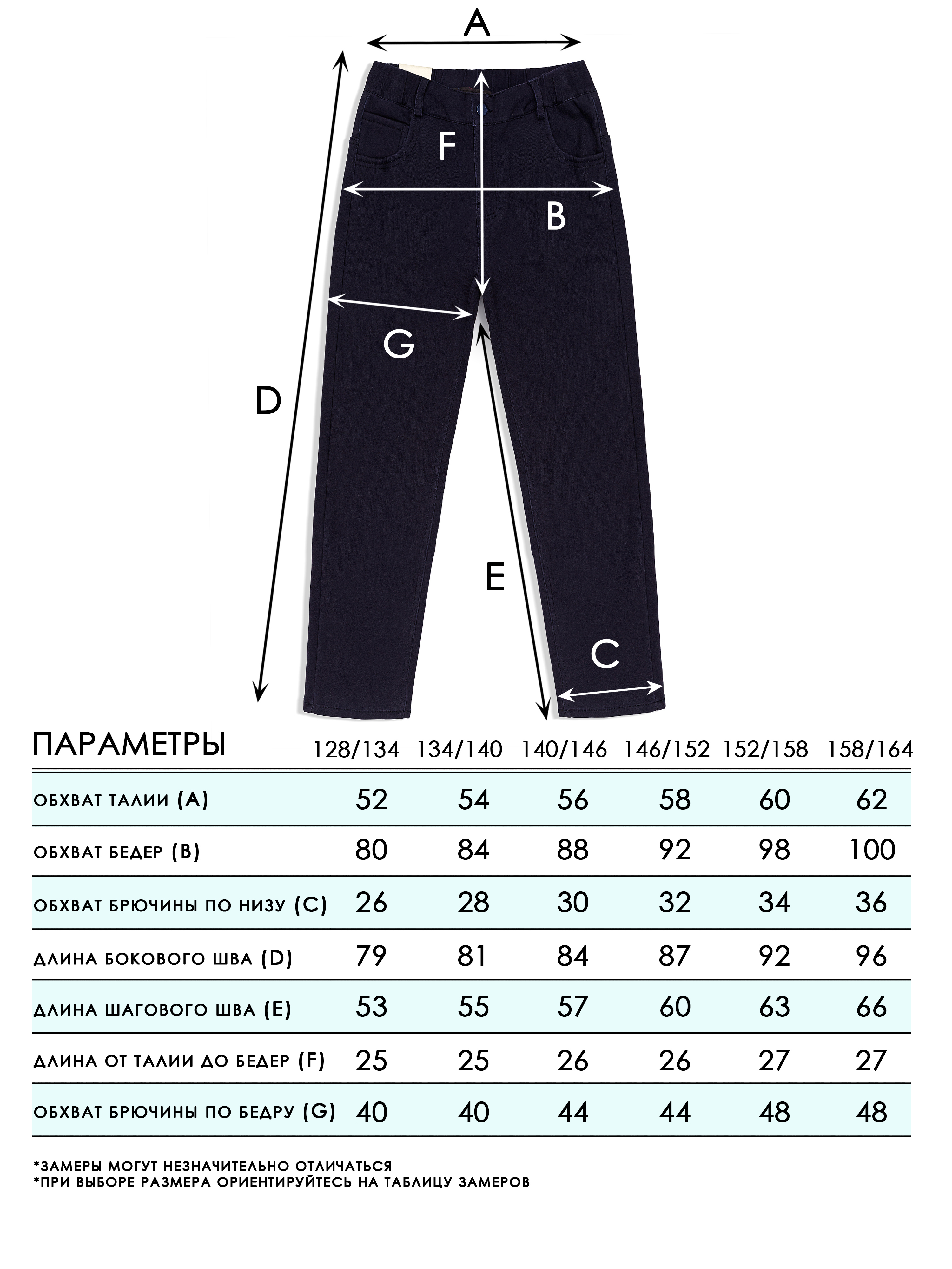 Брюки СИНИЙ МИР WHFK8419A-F39 - фото 3