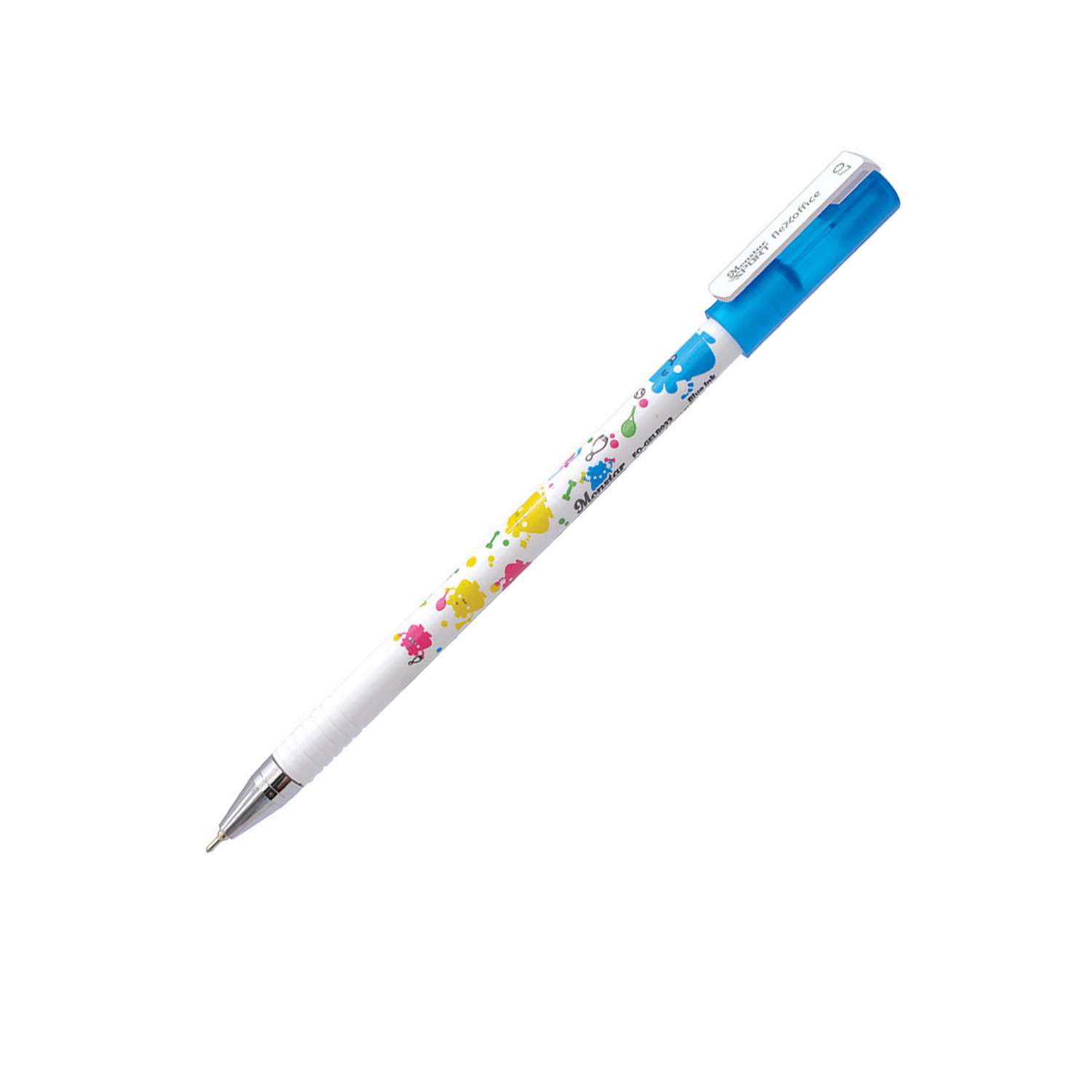 Шариковая ручка Flexoffice с чернилами на масляной основе MONSTAR SPORT 0.7мм синяя 12шт - фото 2