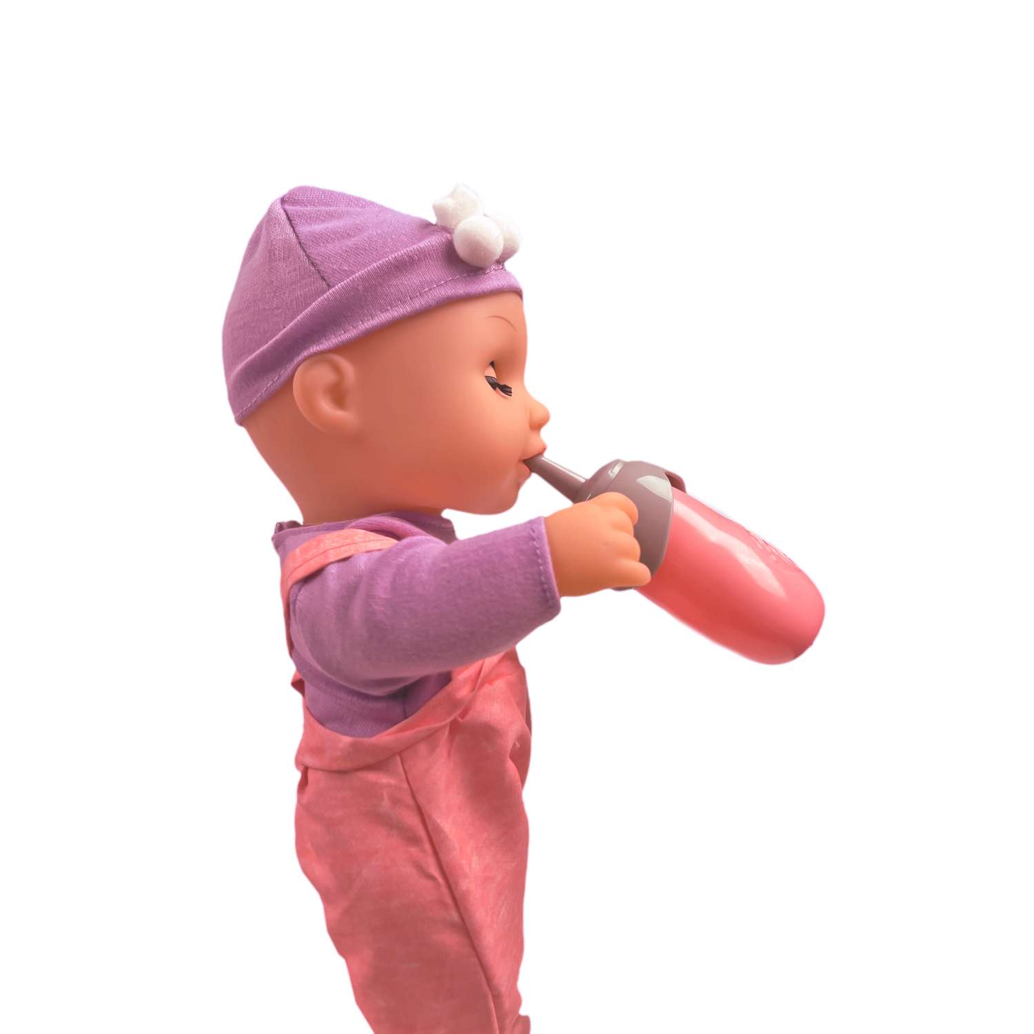 Кукла интерактивная пупс SHARKTOYS функциональный с аксессуарами высота 30 см 10 звуков пьет писает в костюме принцесса 1000000060 - фото 7