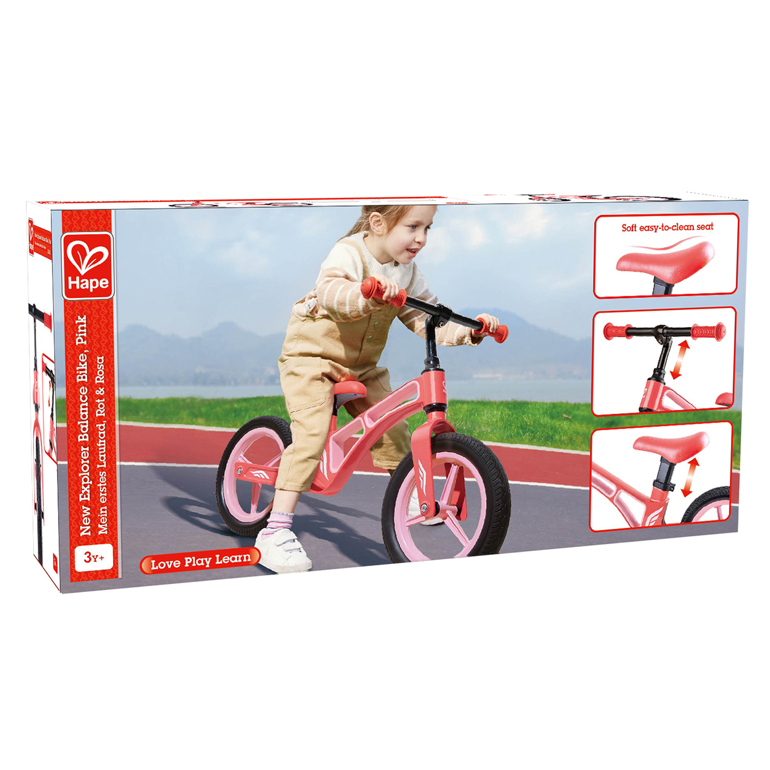 Беговел Hape New explorer розовый E8653_HP - фото 11