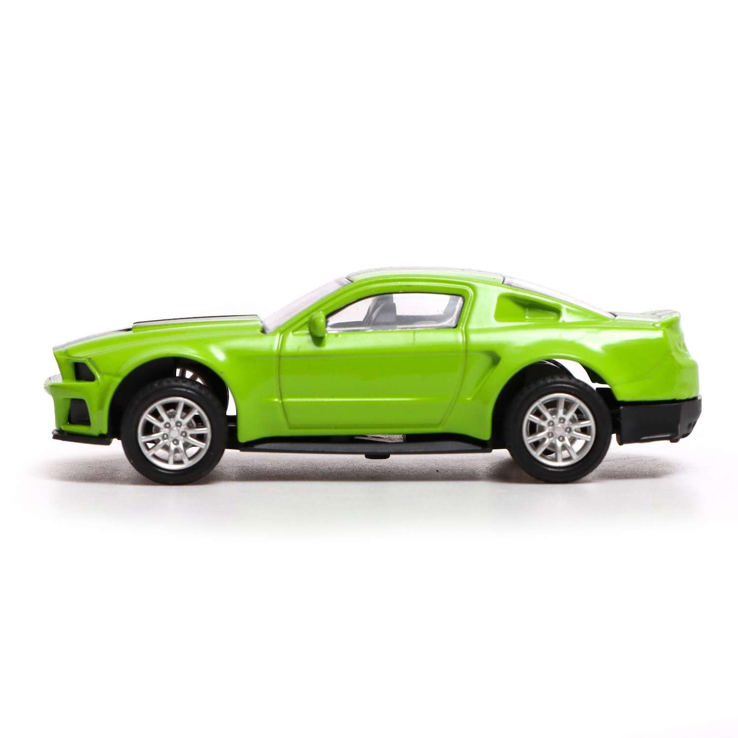 Машина Автоград металлическая «Спорт» инерционная масштаб 1:43 цвет зелёный 7648498 - фото 2
