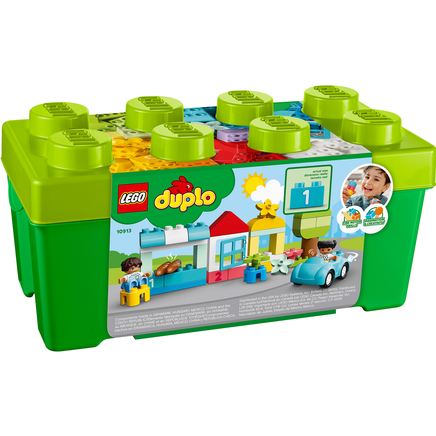 Конструктор детский LEGO Duplo Коробка с кубиками - фото 11