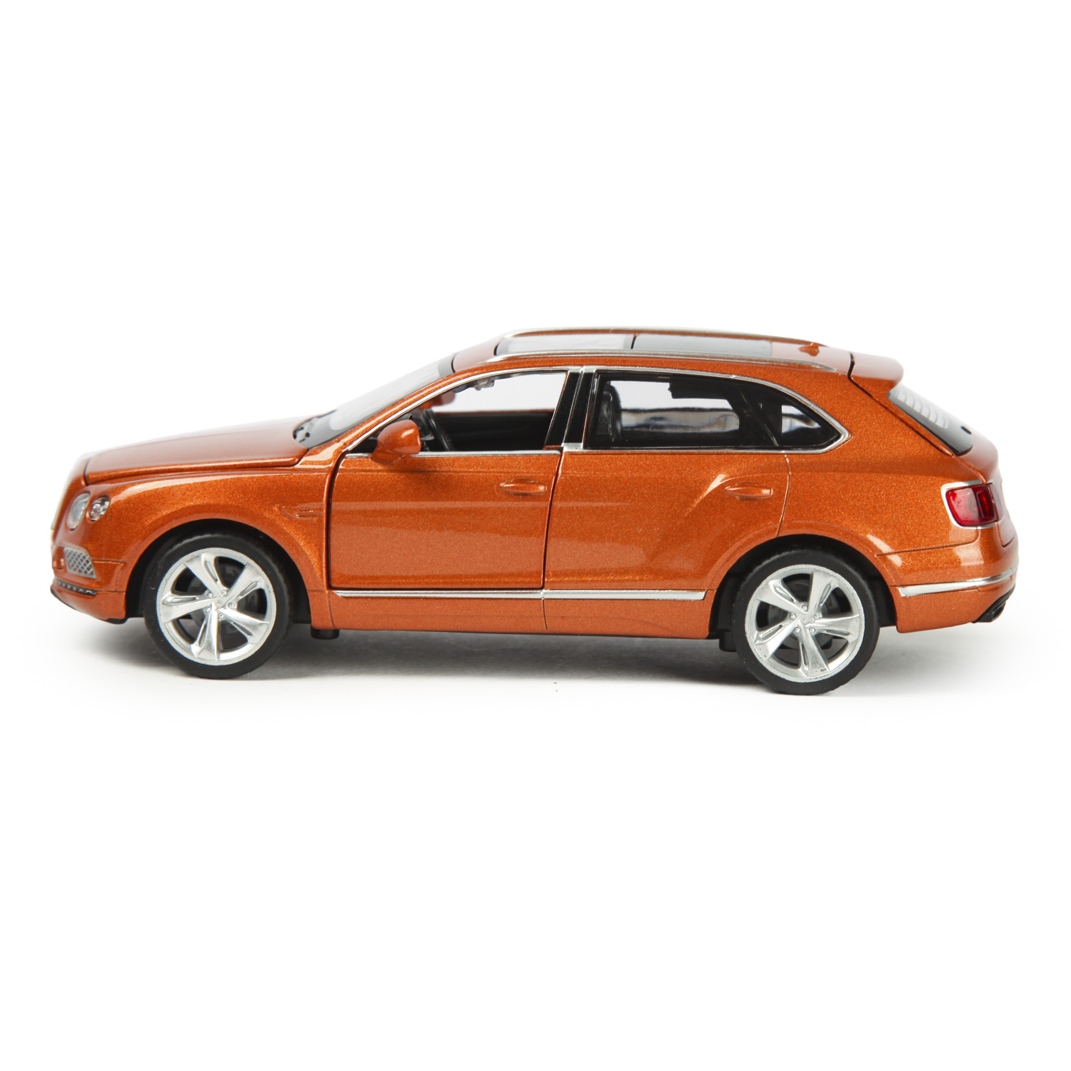 Машинка Mobicaro 1:34 Bentley Bentayga Оранжевая 68369 68369 - фото 2