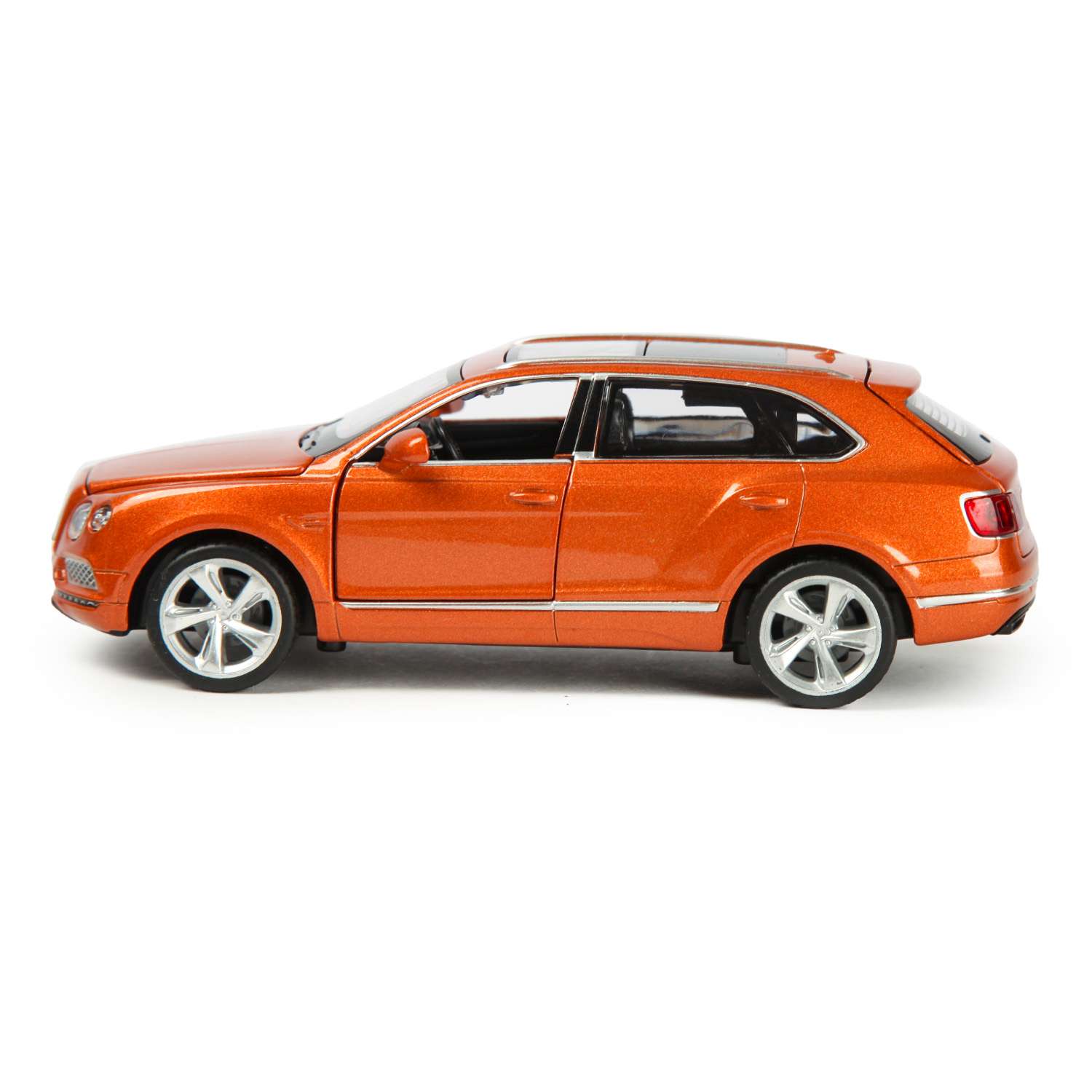 Машинка Mobicaro 1:34 Bentley Bentayga Оранжевая 68369 68369 - фото 2