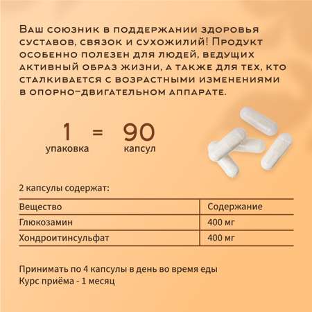 Глюкозамин Хондроитин Dr.White Glucosamine Chondroitin