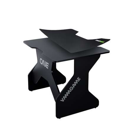 Стол VMMGAME Игровой компьютерный One dark 100 black + mini mat