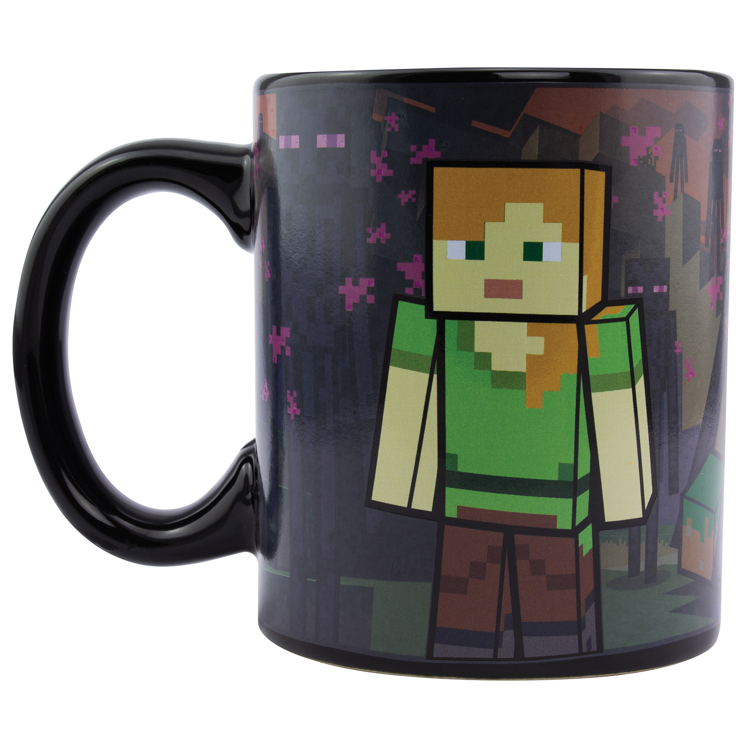 Кружка PALADONE Minecraft Enderman Heat Change Mug 325ml PP6583MCF - фото 6