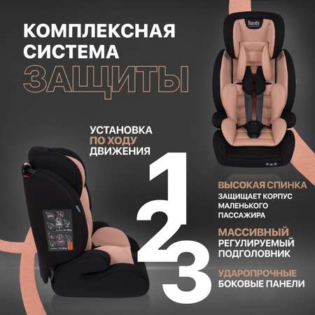 Автокресло Nuovita Maczione N123-1 Бежевый