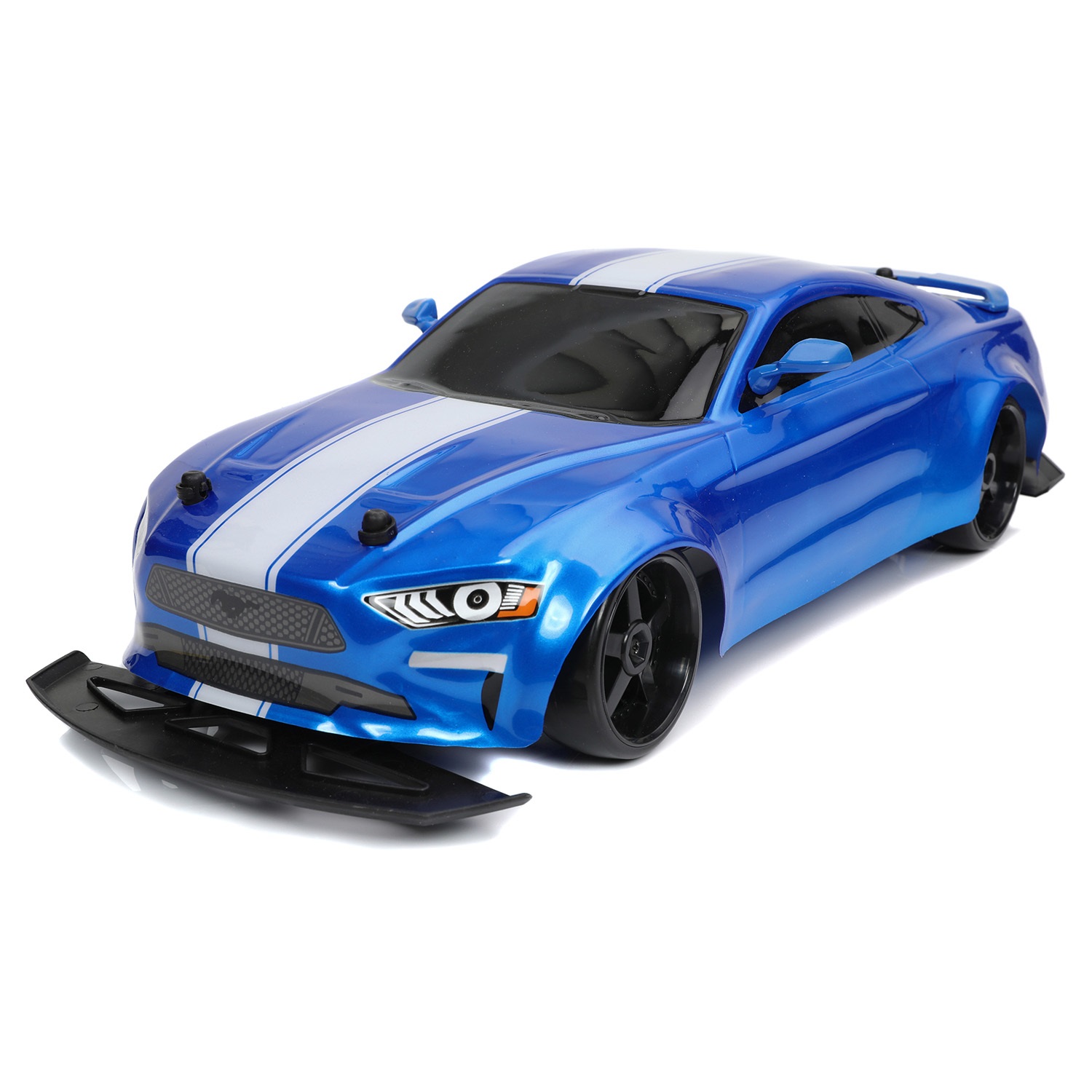 Машина радиоуправляемая Jada Fast and Furious 1:10 Ford Mustang 2018 Синяя 32140 ТоуR89 - фото 2