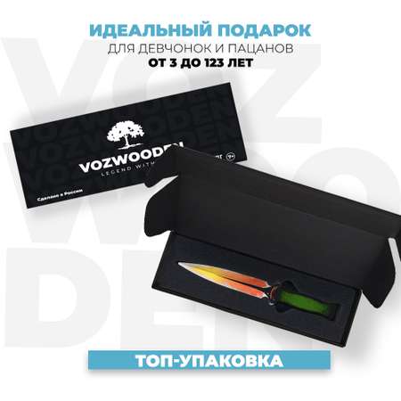 Деревянный нож VozWooden Стинг Соединение Стандофф 2