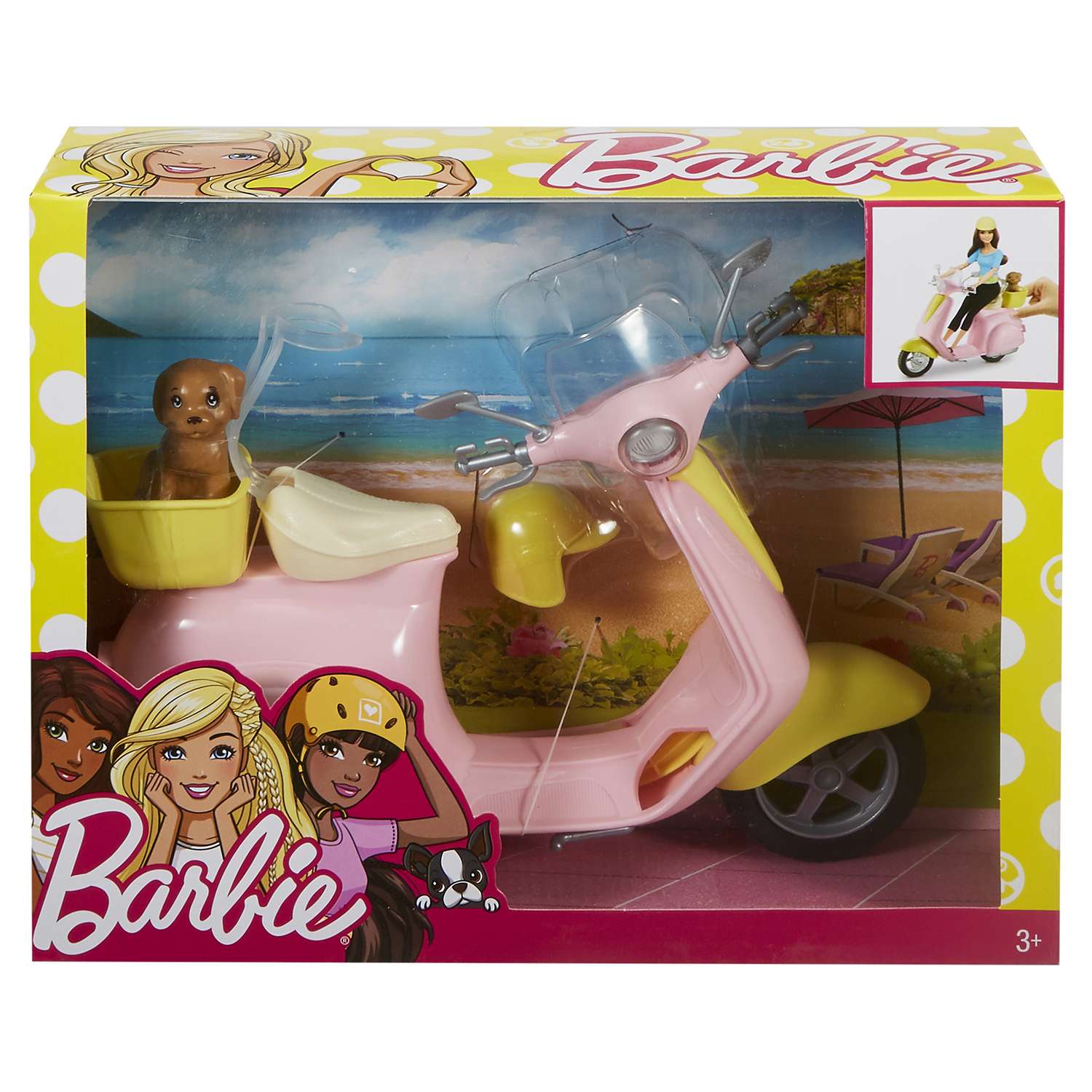 Игровой набор Barbie BRB Мопед DVX56 - фото 2