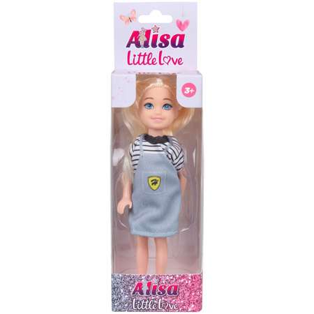 Кукла детская 1TOY Alisa Little Love блондинка мини 14 см