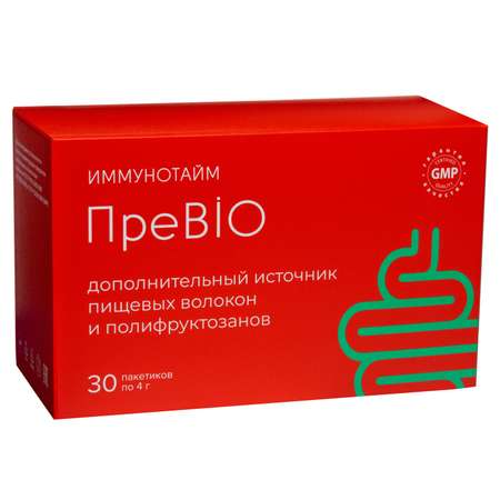 Биологически активная добавка Фармакор Продакшн Иммунотайм пребио 4г*30пакетиков